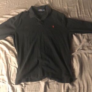 Long sleeve polo